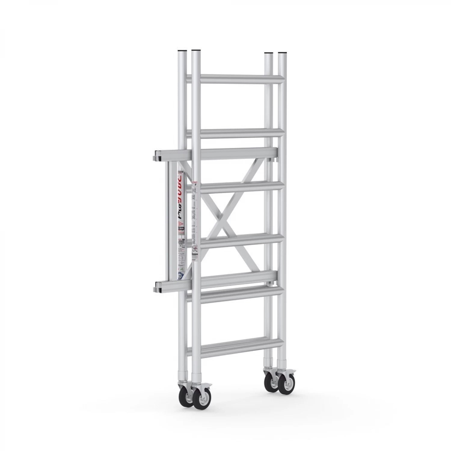 Folding aluminum scaffolding - Working height 545 cm - Free shipping - Code: Cagsan F360