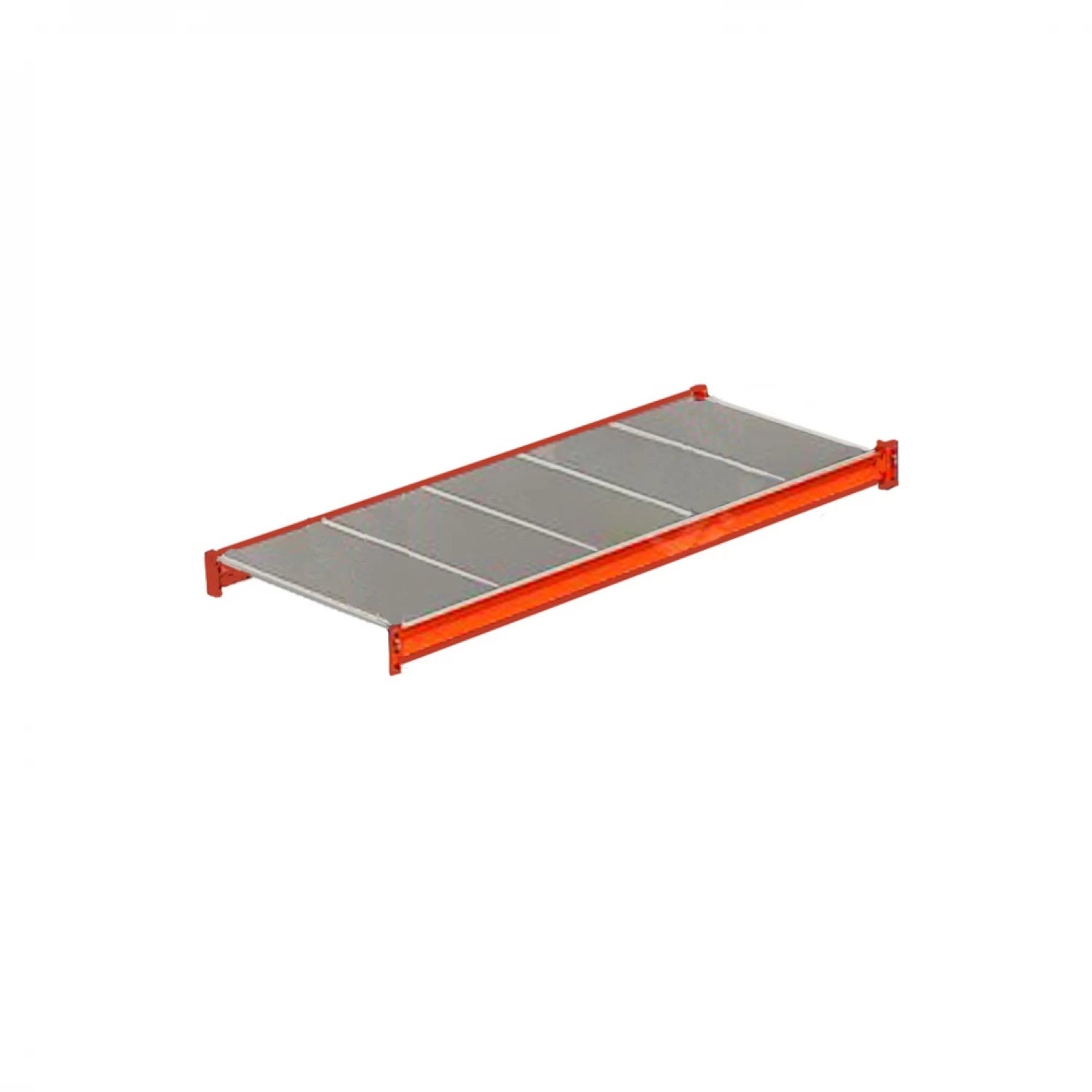 Additional level set for Polirack shelves 250x80 cm - Crossbars and shelves included